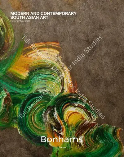 Bonhams (Auction House), Modern and Contemporary South Asian Art, 2016, Auction Catalogue