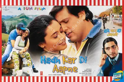Rajeev Anand (Producer), Hadh Kar Di Aapne, 2000, Lobby Card