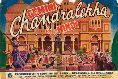 S.S. Vasan (Producer), Chandralekha, 1948, Handbill