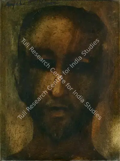 Anjolie Ela Menon (Artist), Brahmin Boy, 1980, Painting