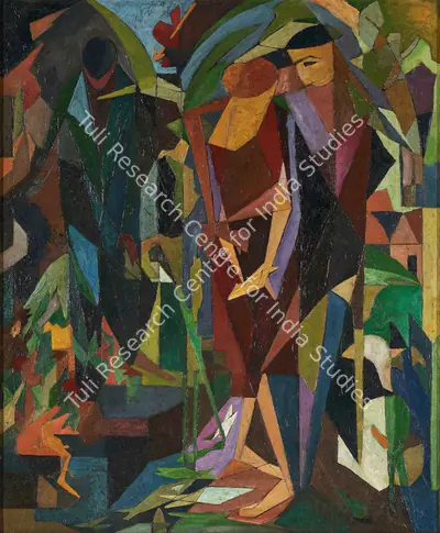 Jehangir Sabavala (Artist), And Wilt Thou Leave Me Thus, 1961, Painting