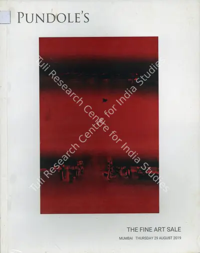 Pundole (Auction House), The Fine Art Sale, 2019, Auction Catalogue