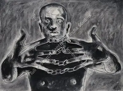 D. Ebenezer Sunder Singh (Artist), Untitled, Drawing