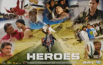 Vikas Kapoor (Producer), Heroes, 2008, Lobby Card