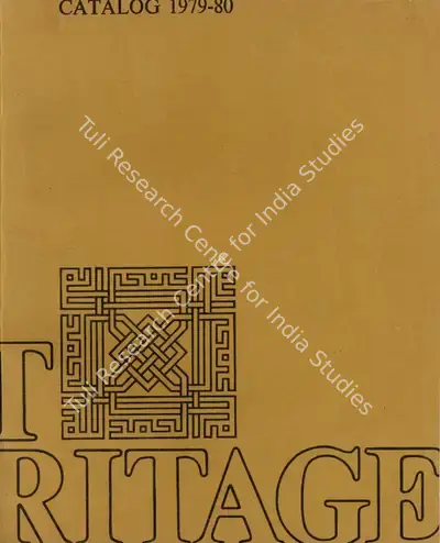 Ebrahim Alkazi (Editor), Art Heritage, 1980, Journal