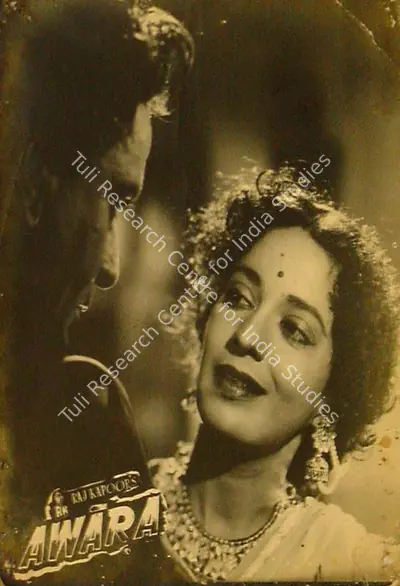 Radhu Karmakar (Cinematographer), Awara, 1951, Lobby Card