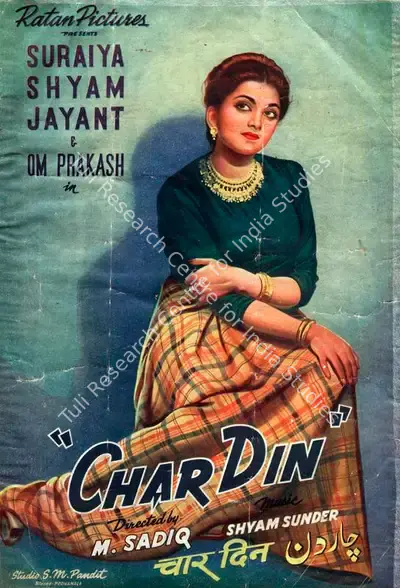 Malika Pukhraj (Producer), Char Din, 1949, Song-Synopsis Booklet