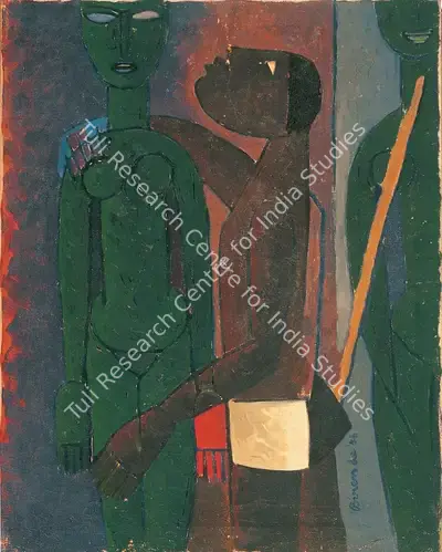 De, Biren (Artist). Mother. Oil on canvas, 1956 | Painting | FineArts | 00599055