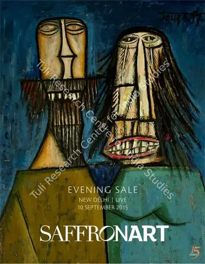 Saffronart (Auction House), Evening Sale, 2015, Auction Catalogue