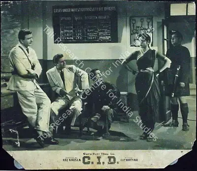 V.K. Murthy (Cinematographer), C I D, 1956, Lobby Card