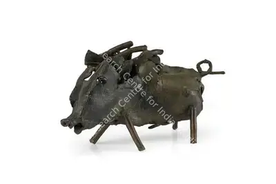 Hore, Somnath (Artist). Wild Boar, n.d. | Sculpture, Pu.Mum/24.02.22, 2022 · Pundole