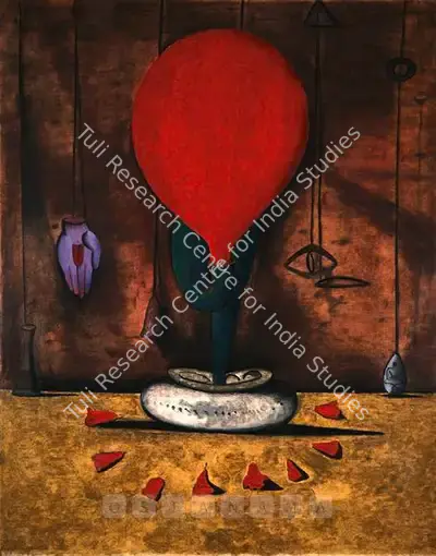 Surendran Nair (Artist), Theatre Of Rhetoric Rituals, 1996, Print