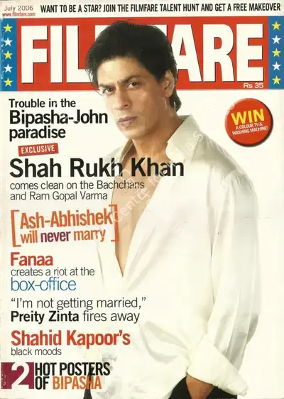 Jitesh Pillaai (Editor), Filmfare, 2006, Magazine