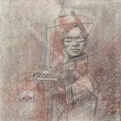Pyne, Ganesh (Artist). Untitled, 1989 | Drawing, Sa.Onl/17.04.12, 1989