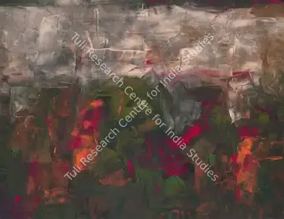 K.M. Adimoolam (Artist), Untitled, 2000, Painting