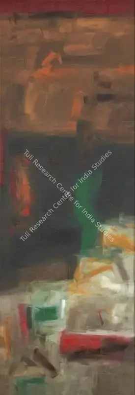 K.M. Adimoolam (Artist), Reflex, 1996, Painting