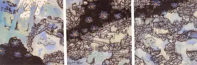Riyas Komu (Artist), A Man Committing Suicide, 2000, Painting