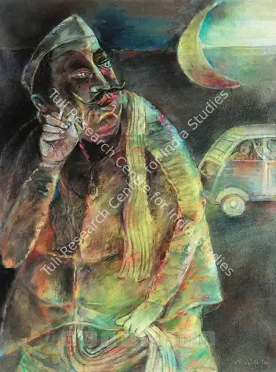 Paritosh Sen (Artist), Untitled, 1989, Painting