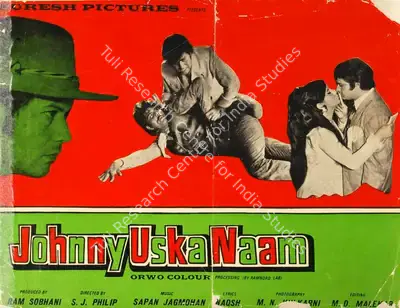 Ram Sobhani (Producer), Johnny Uska Naam, Song-Synopsis Booklet