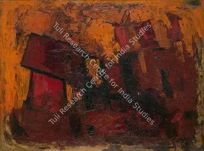 Gade, H.A. (Artist). Untitled. Oil on canvas, 1961 | Painting | FineArts | 00332626