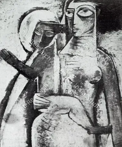 Anthony Doss (Artist), Madonna, Painting