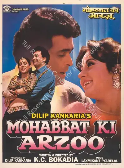 Dilip Kankaria (Producer), Mohabbat Ki Arzoo, 1994, Full Sheet Poster