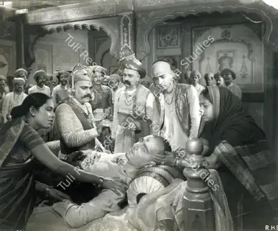 V. Damle (Producer), Ramshastri, 1944, Photographic Still