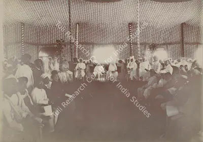 Studio Bourne & Shepherd (Photographic Studio), Presentation of People's Address, 1909, Antiquarian Photograph