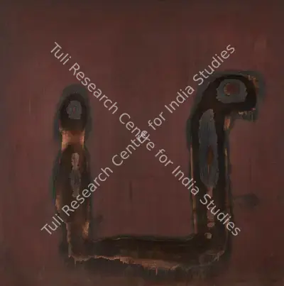Jeram Patel (Artist), Journey into the Past, 1963, Painting