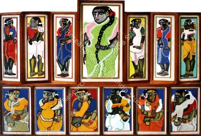 Thota Vaikuntam (Artist), Untitled, Painting