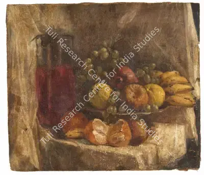 S.L. Haldankar (Artist), Untitled (Still Life), 1940, Painting