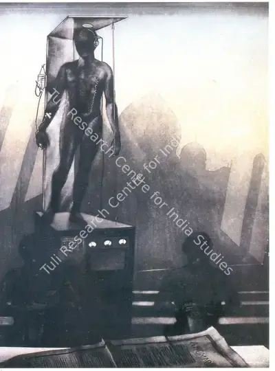 Anupam Sud (Artist), Homage to Mankind, Graphic Art