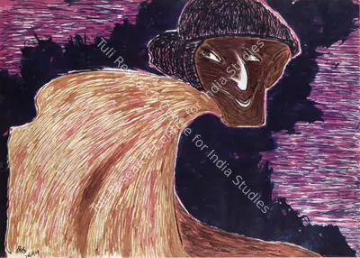 Rabindranath Tagore (Artist), Untitled, 1928, Painting
