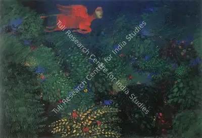 Gogi Saroj Pal (Artist), Home Coming, 1990, Painting