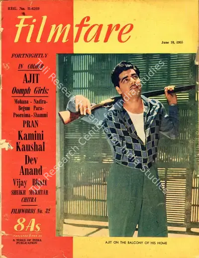 J.C. Jain (Editor), Filmfare, 1955, Magazine