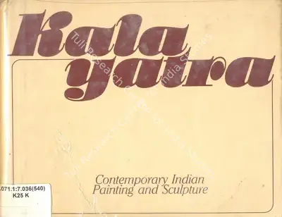 Contemporary Iindian Painting and Sculpture, 1982, Edited Book