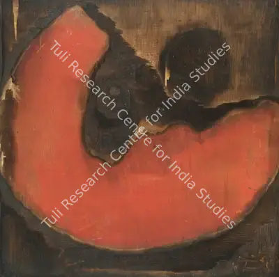 Patel, Jeram (Artist). Collage, early/mid 1960s | Painting, Os.Del/27.01.12, 1961