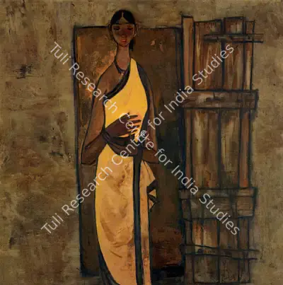 B. Prabha (Artist), Untitled, 1964, Painting