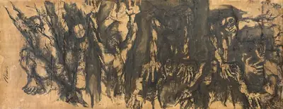 Biswas, Nikhil (Artist). Untitled, n.d. | Painting, AG.Mum/26.09.24, 2024 · Asta Guru