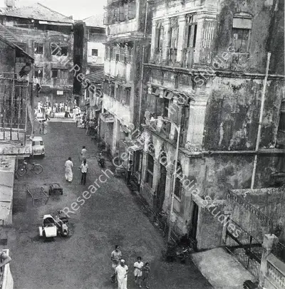 Unknown (Photographer). The neighbourhood of Khakhar's Khetwadi home, Bombay. Photographic Still, n.d. | Contemporary Photograph, Bhupen Khakhar, 1998 | Photography | 00149859