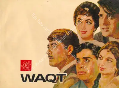 B.R. Chopra (Producer), Waqt, 1965, Song-Synopsis Booklet