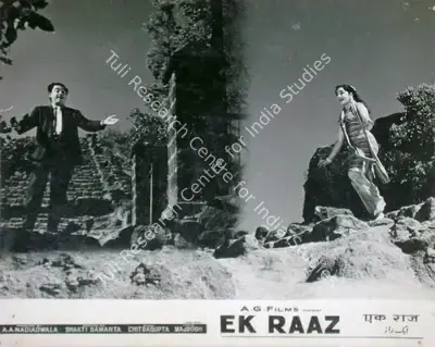A.A. Nadiadwala (Producer), Ek Raaz, 1963, Lobby Card
