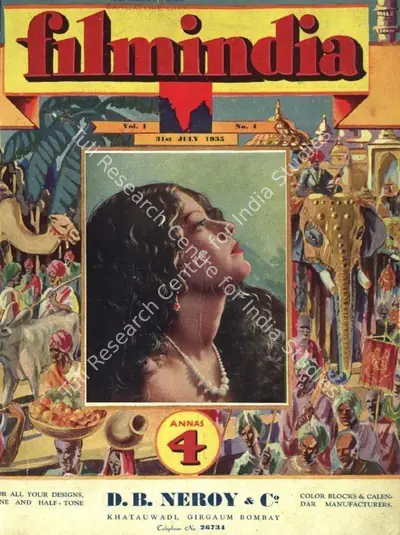 Baburao Patel (Editor), Filmindia, 1935, Magazine