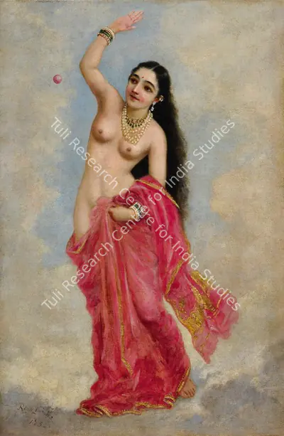 Varma, Raja Ravi (Artist). Untitled (Tilottama), c.1896 | Painting, So.NeY/19.03.18, 2018 · Sotheby's