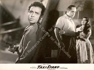 Gajanan Jagirdar (Director), Taxi Stand, 1958, Lobby Card