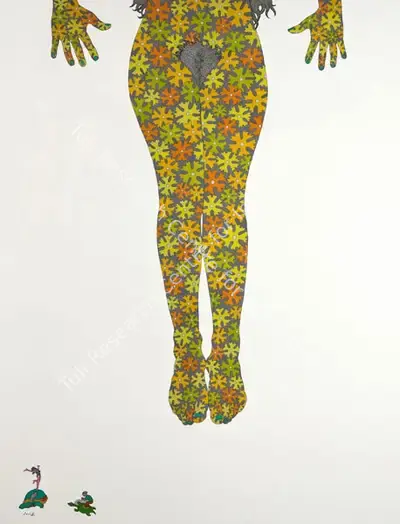 Dileep Sharma (Artist), Scissors 8, 2007, Painting