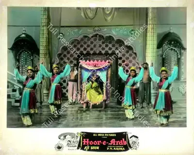 P.N. Arora (Producer), Hoor E Arab, 1955, Lobby Card