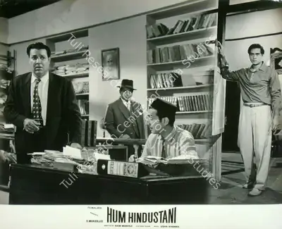 S. Mukerjee (Producer), Hum Hindustani, 1960, Lobby Card