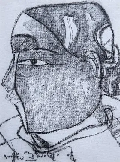 Thota Vaikuntam (Artist), Untitled, 2006, Painting