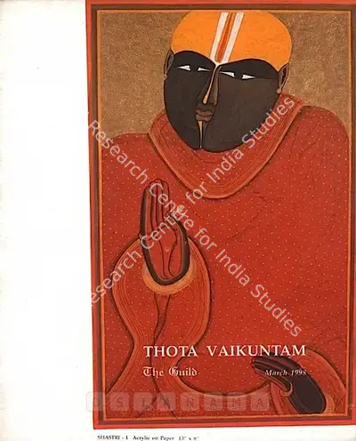 Thota Vaikuntam (Artist), Thota Vaikuntam, 1998, Solo Exhibition Catalogue